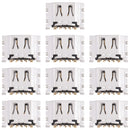 10 PCS Charging Port Connector for OPPO Realme 5 / Realme 5s / Realme 5i RMX1911, RMX1919, RMX1925, RMX2030, RMX2032