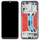 LCD Screen and Digitizer Full Assembly With Frame for Huawei Y8p (Black)