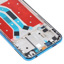 LCD Screen and Digitizer Full Assembly With Frame for Huawei Y8p (Blue)