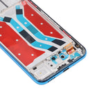 LCD Screen and Digitizer Full Assembly With Frame for Huawei Y8p (Blue)