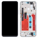 LCD Screen and Digitizer Full Assembly With Frame for Honor X10 Pro (Silver)