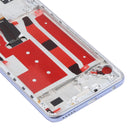 LCD Screen and Digitizer Full Assembly With Frame for Huawei P40 Lite 5G (Purple)