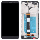 LCD Screen and Digitizer Full Assembly With Frame for Huawei Y5p (Black)