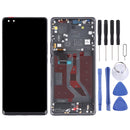 LCD Screen and Digitizer Full Assembly With Frame for Huawei Nova 8 Pro 5G (Black)