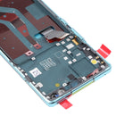 LCD Screen and Digitizer Full Assembly With Frame for Huawei Nova 8 Pro 5G (Green)