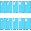 10 PCS Original Front Housing Adhesive for Sony Xperia Z5 Compact