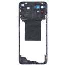 Original Middle Frame Bezel Plate for OPPO Reno4 SE/A93 4G/OPPO Reno4 F/Reno4 Lite/F17 Pro PEAT00, PEAM00(Black)