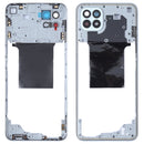 Original Middle Frame Bezel Plate for OPPO Reno4 SE/A93 4G/Reno4 F/Reno4 Lite/F17 Pro PEAT00, PEAM00(Silver)