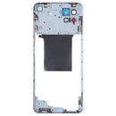 Original Middle Frame Bezel Plate for OPPO Reno4 SE/A93 4G/Reno4 F/Reno4 Lite/F17 Pro PEAT00, PEAM00(Silver)
