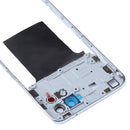 Original Middle Frame Bezel Plate for OPPO Reno4 SE/A93 4G/Reno4 F/Reno4 Lite/F17 Pro PEAT00, PEAM00(Silver)