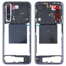 Original Middle Frame Bezel Plate for Realme X50 5G China RMX2051, RMX2025 (Baby Blue)