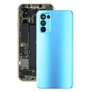 Original Battery Back Cover for OPPO Reno5 5G / Find X3 Lite PEGM00, PEGT00, CPH2145(Blue)
