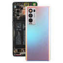 Original Battery Back Cover for OPPO Reno5 Pro+ 5G / Find X3 Neo CPH2207, PDRM00, PDRT00(Orange)