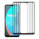 5 PCS Front Screen Outer Glass Lens for Realme C11 / C12 / C15 RMX2185, RMX2189, RMX2180