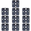 10 PCS Back Camera Lens for Tecno Camon 16 / Camon 16 Premier CE7, CE7j, CE9h, CE9, CD6j