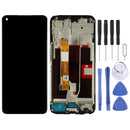LCD Screen and Digitizer Full Assembly with Frame for OnePlus Nord N200 5G DE2118(Black)