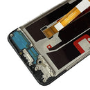 LCD Screen and Digitizer Full Assembly with Frame for OnePlus Nord N200 5G DE2118(Black)