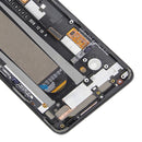 LCD Screen and Digitizer Full Assembly with Frame for Asus ROG Phone ZS600KL Z01QD (Black)