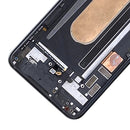 OLED Material LCD Screen and Digitizer Full Assembly with Frame for Asus ROG Phone 3 ZS661KS I003DD(Black)