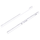 1 Pair Side Part Sidebar For Sony Xperia C5 Ultra (Silver)