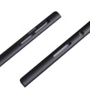 1 Pair Side Part Sidebar For Sony Xperia XA1 Ultra (Black)