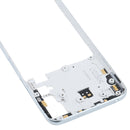 Original Middle Frame Bezel Plate for Xiaomi Redmi Note 10 5G / Redmi Note 10T 5G M2103K19G, M2103K19C(White)
