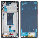 Original Front Housing LCD Frame Bezel Plate for Xiaomi 11T / 11T Pro 21081111RG 2107113SG (Black)