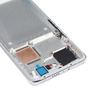Original Front Housing LCD Frame Bezel Plate for Xiaomi Mi 11 Pro M2102K1AC (Silver)
