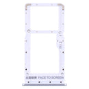 SIM Card Tray + SIM Card Tray / Micro SD Card Tray for Xiaomi Poco X3 GT 21061110AG (White)