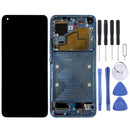 Original LCD Screen and Digitizer Full Assembly with Frame for Xiaomi Mi 11 M2011K2C, M2011K2G(Blue)