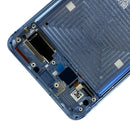Original LCD Screen and Digitizer Full Assembly with Frame for Xiaomi Mi 11 M2011K2C, M2011K2G(Blue)