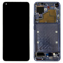 Original LCD Screen and Digitizer Full Assembly with Frame for Xiaomi Mi 11 M2011K2C, M2011K2G(Purple)