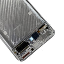 Original LCD Screen and Digitizer Full Assembly with Frame for Xiaomi Mi 11 M2011K2C, M2011K2G(Silver)