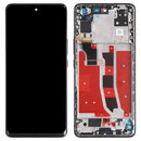 Original LCD Screen and Digitizer Full Assembly with Frame for Honor V40 Lite (Black)