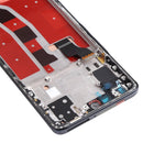 Original LCD Screen and Digitizer Full Assembly with Frame for Honor V40 Lite (Black)