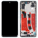 Original LCD Screen and Digitizer Full Assembly with Frame for Honor V40 Lite (Green)
