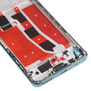 Original LCD Screen and Digitizer Full Assembly with Frame for Honor V40 Lite (Green)