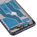 Original Front Housing LCD Frame Bezel Plate for TCL 10L / 10 Lite T770H, T770B (Black)