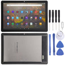 LCD Screen and Digitizer Full Assembly for Amazon Fire HD 10 (2021) T76N2B T76N2P (Black)