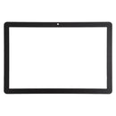 Front Screen Outer Glass Lens for Amazon Fire HD 10 (2021) T76N2B T76N2P (Black)