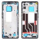 Original Front Housing LCD Frame Bezel Plate for OPPO Realme X7 Pro Ultra (Black)
