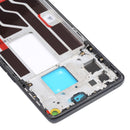 Original Front Housing LCD Frame Bezel Plate for OPPO Realme X7 Pro Ultra (Black)