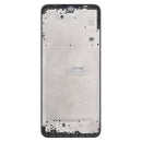 Original Front Housing LCD Frame Bezel Plate for Motorola Edge 20 Lite (Black)