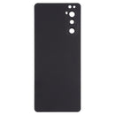 Battery Back Cover with Camera Lens Cover for Sony Xperia 5 II(Black)