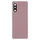 Battery Back Cover with Camera Lens Cover for Sony Xperia 5 II(Pink)