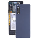 Battery Back Cover with Camera Lens Cover for Sony Xperia 5 II(Blue)