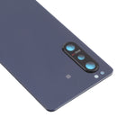 Battery Back Cover with Camera Lens Cover for Sony Xperia 5 II(Blue)