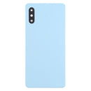 Battery Back Cover with Camera Lens Cover for Sony Xperia Ace II SO-41B(Blue)