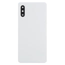 Battery Back Cover with Camera Lens Cover for Sony Xperia Ace II SO-41B(White)
