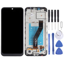 LCD Screen and Digitizer Full Assembly with Frame for Motorola Moto E6i XT2053-5 (Black)